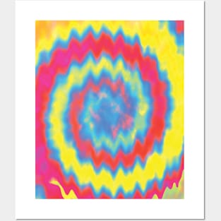 Tie-Dye hippie twirl Posters and Art